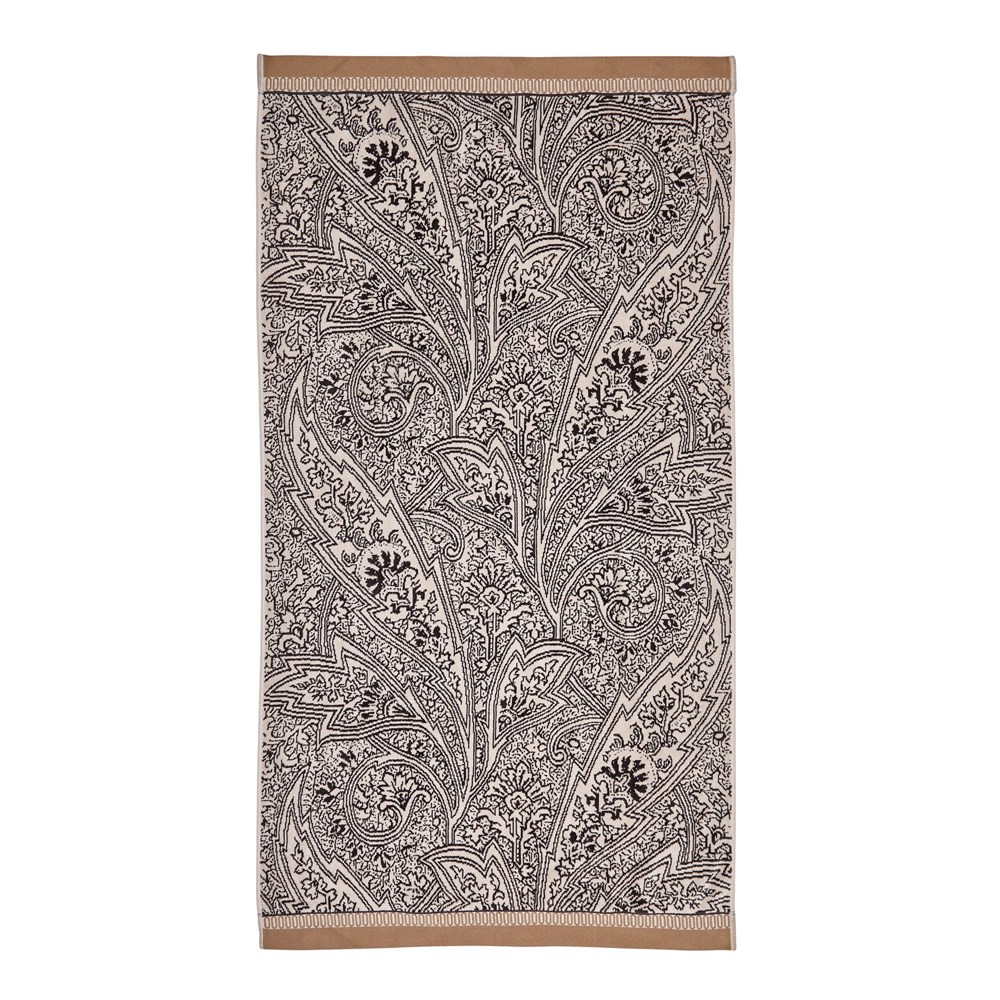 Umma Bath Mat by Bedeck of Belfast in Charcoal Linen